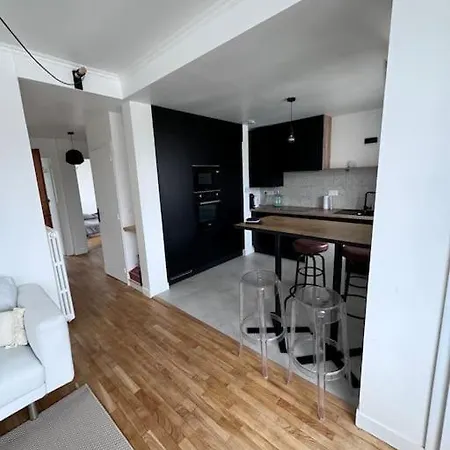Charmant Appartement T3 Avec Balcon, Centre-Ville Lorient Exterior foto